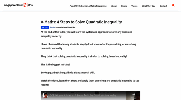 singaporeolevelmaths.com