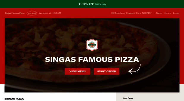 singaspizzaelmwoodpark.com