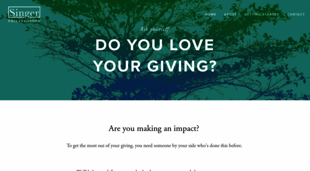 singerphilanthropy.com