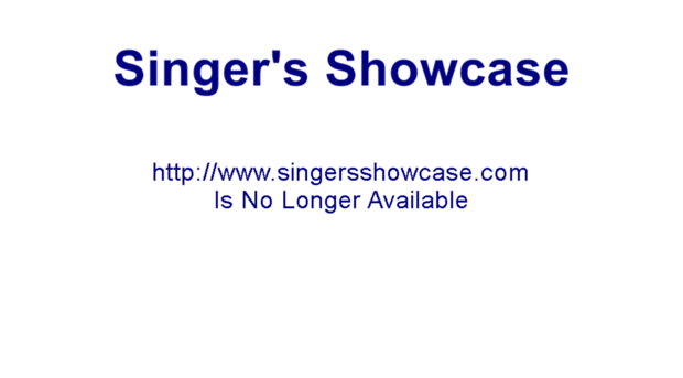 singersshowcase.com