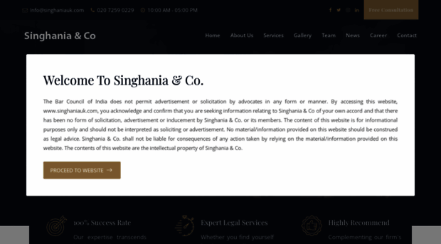 singhaniauk.com