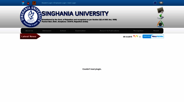 singhaniauniversityedu.org