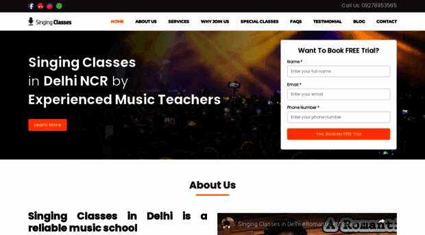 singingclassesdelhi.in