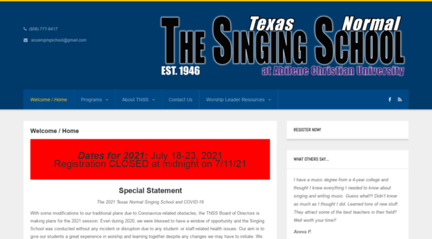 singingschool.org