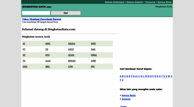 singkatankata.com