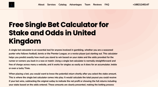 singlebetcalculatorfree.uk