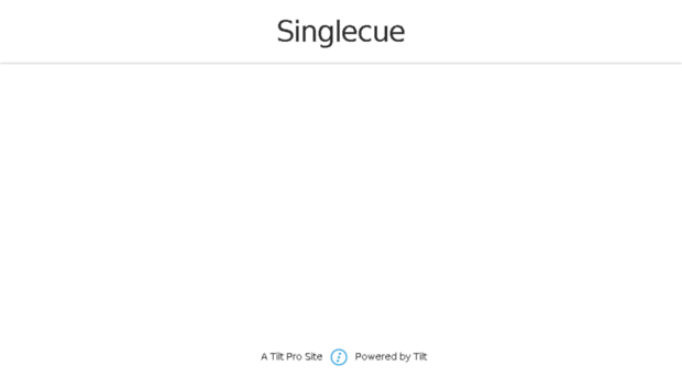 singlecue.tilt.com