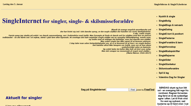 singleinternet.dk