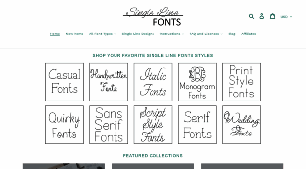 singlelinefonts.com