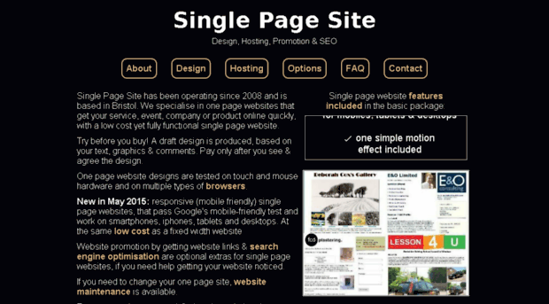 singlepagesite.co.uk