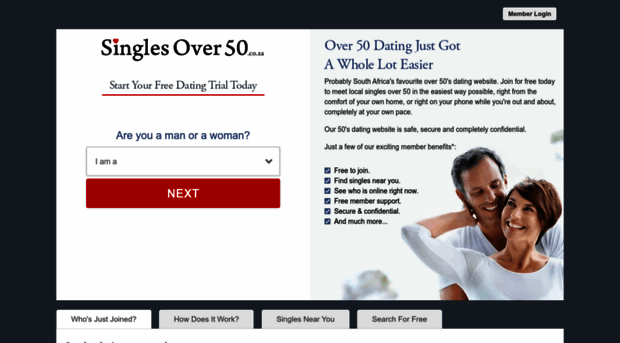 singlesover50.co.za