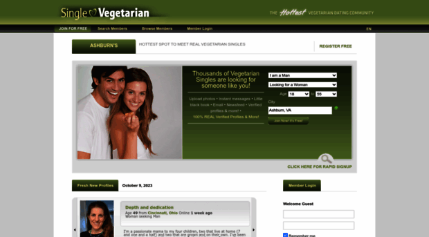 singlevegetarian.com