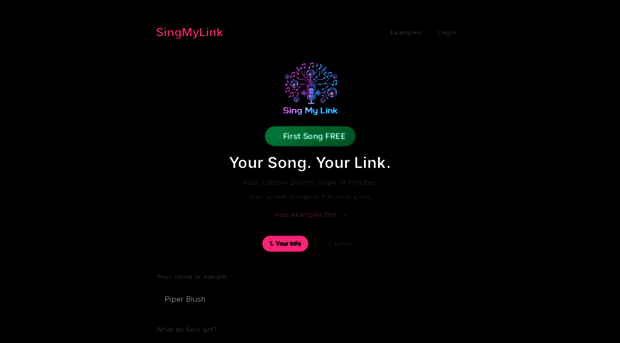 singmylink.com