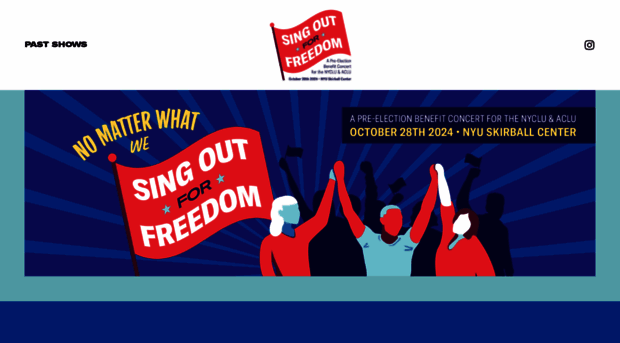 singoutforfreedom.com