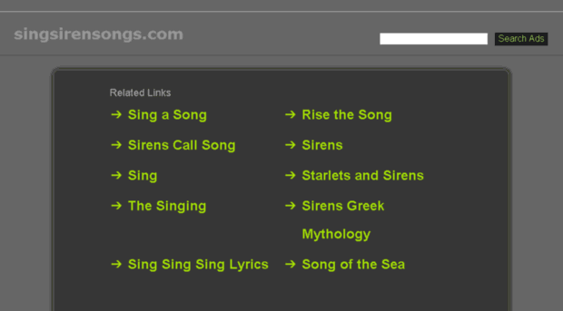 singsirensongs.com