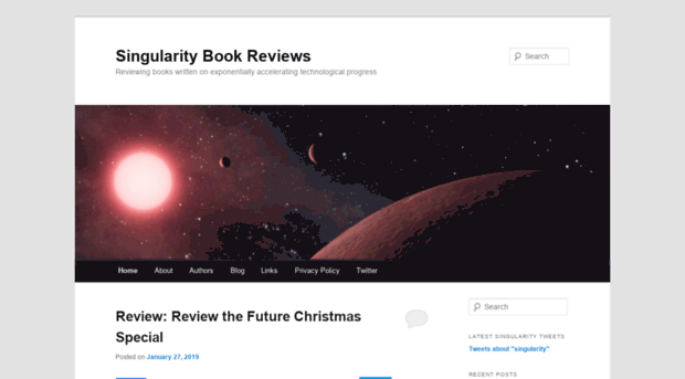 singularitybookreviews.com