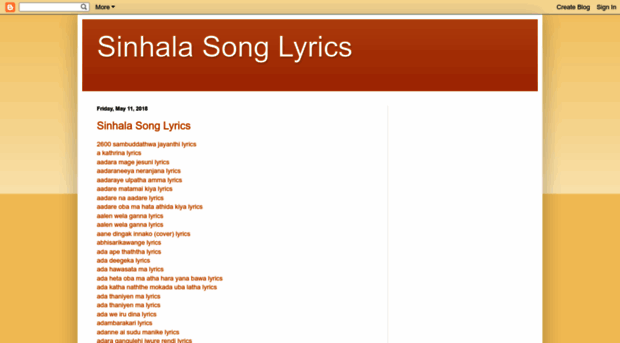 sinhalasonglyricslinks.blogspot.com