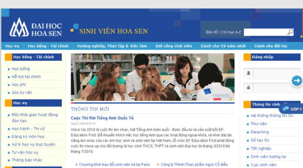 sinhvien.hoasen.edu.vn