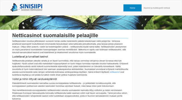 sinisiipi.fi