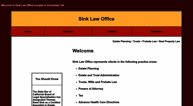 sinklawoffice.com