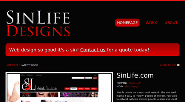 sinlifedesigns.com