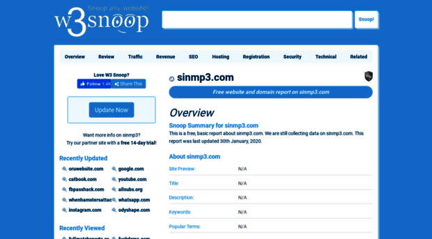 sinmp3.com.w3snoop.com