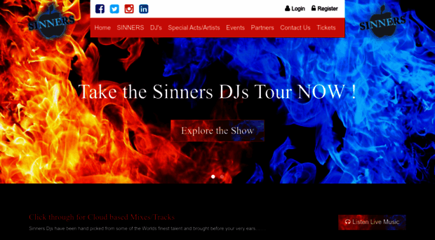 sinners-djs.com