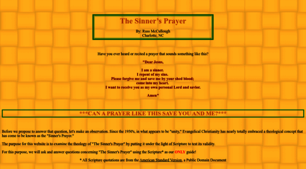 sinners-prayer.info
