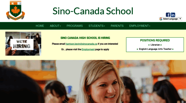 sinocanadaschool.com