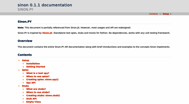 sinon.readthedocs.io