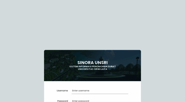 sinora.unsri.ac.id