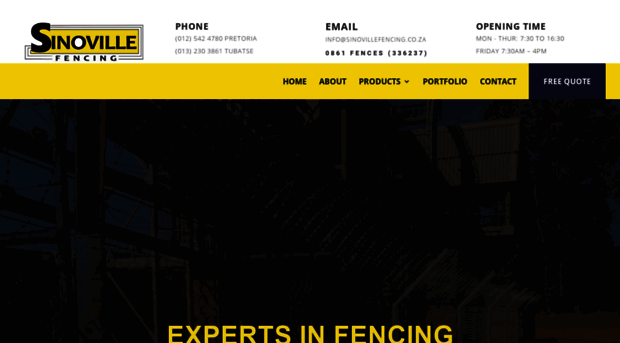 sinovillefencing.co.za