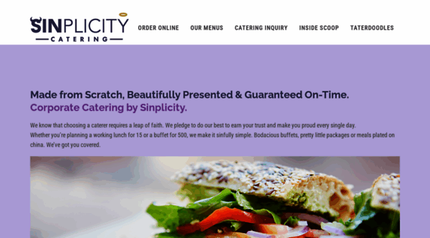 sinplicitycatering.com