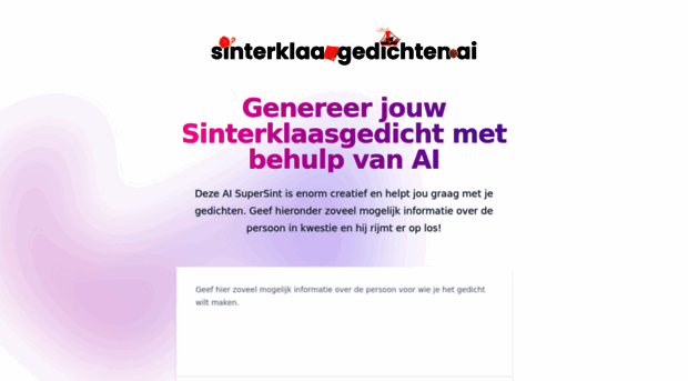 sinterklaasgedichten.ai