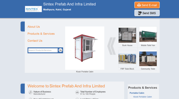 sintexinfraprojects.co.in