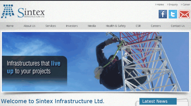 sintexinfrastructure.com