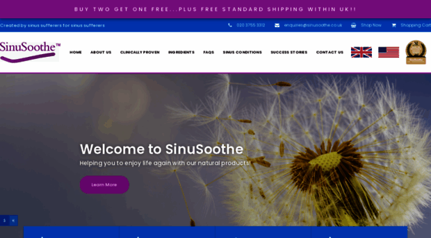 sinusoothe.co.uk