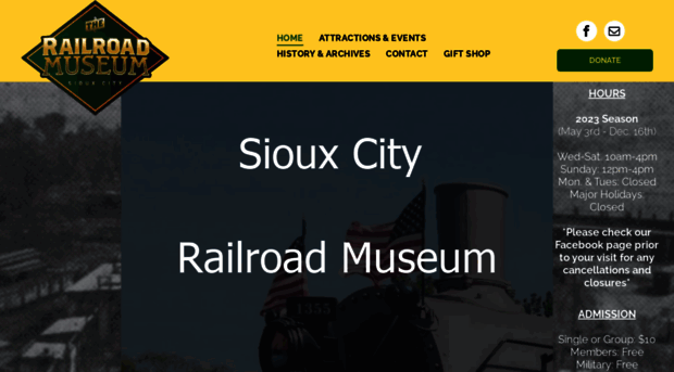 siouxcityrailroadmuseum.org