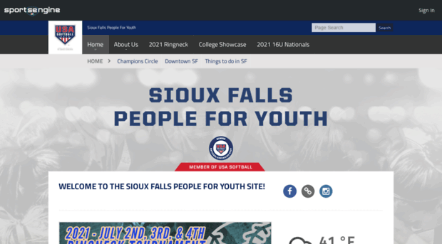 siouxfallsfastpitch.com