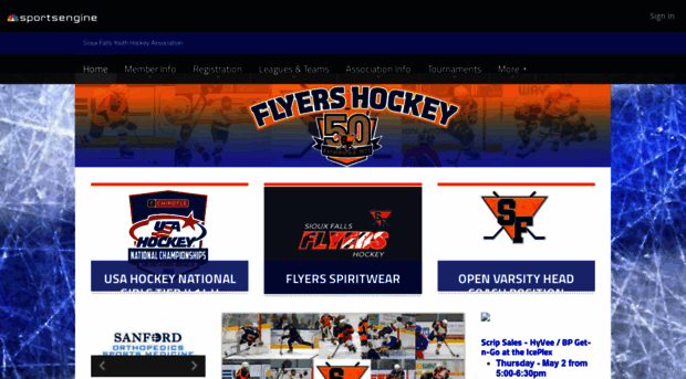 siouxfallsflyers.com