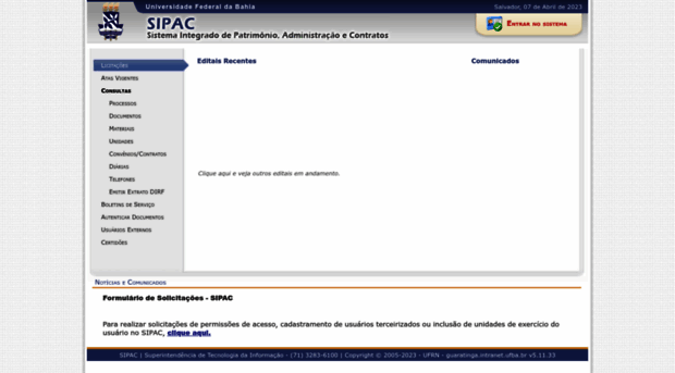 sipac.ufba.br