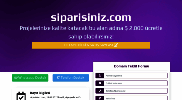 siparisiniz.com