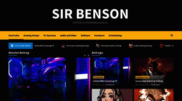 sirbenson.de