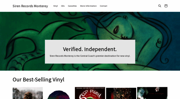 sirenrecordsmonterey.com