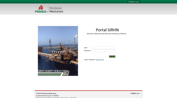 sirhn.pemex.com