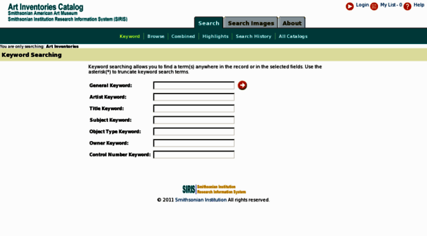 siris-artinventories.si.edu