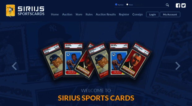 siriussportsauctions.com