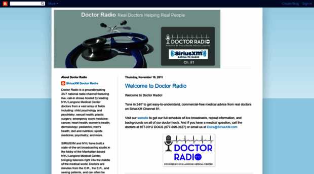 siriusxmdoctorradio.blogspot.com