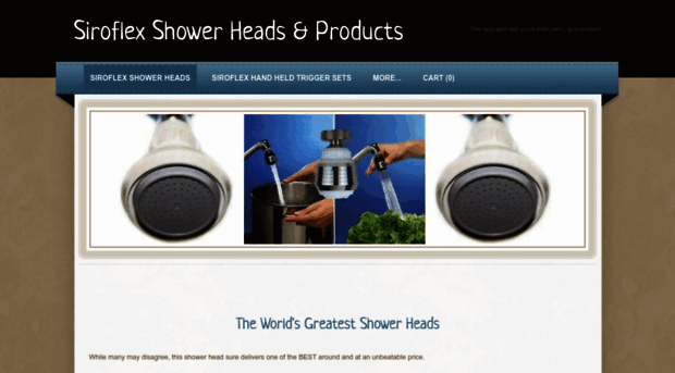 siroflexshowerheads.com