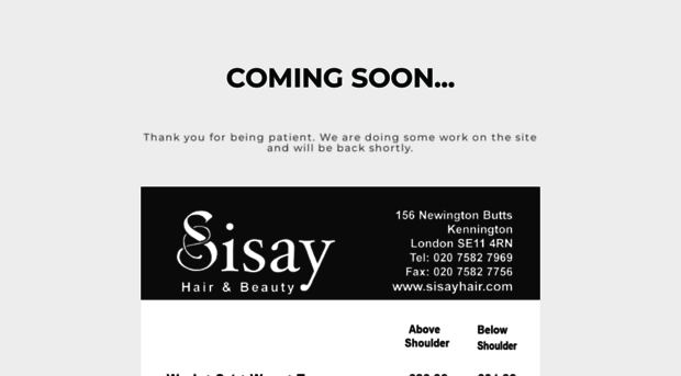 sisayhair.com